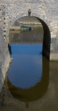 Boat In The Moat